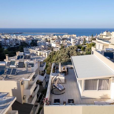 Helen Luxury Holiday House With Sea View Rethymno  Екстер'єр фото