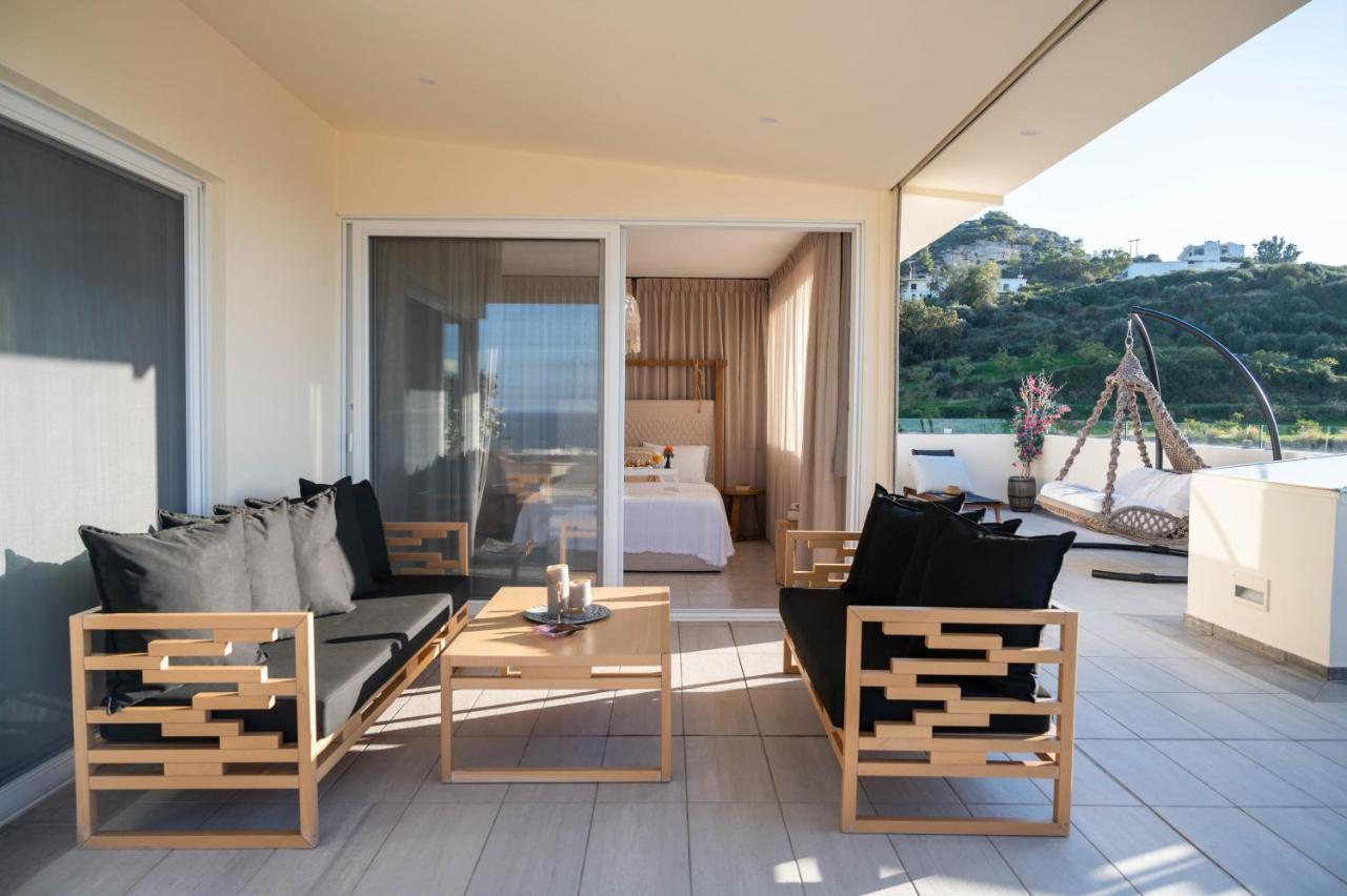 Helen Luxury Holiday House With Sea View Rethymno  Екстер'єр фото